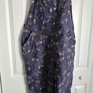 Duluth Heirloom Gardening Bib Overalls LIMITED EDITION Gnomes & Chickens